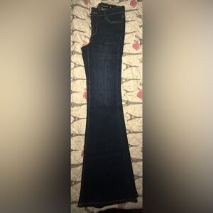 American Eagle Women's Dark Blue Jeans
